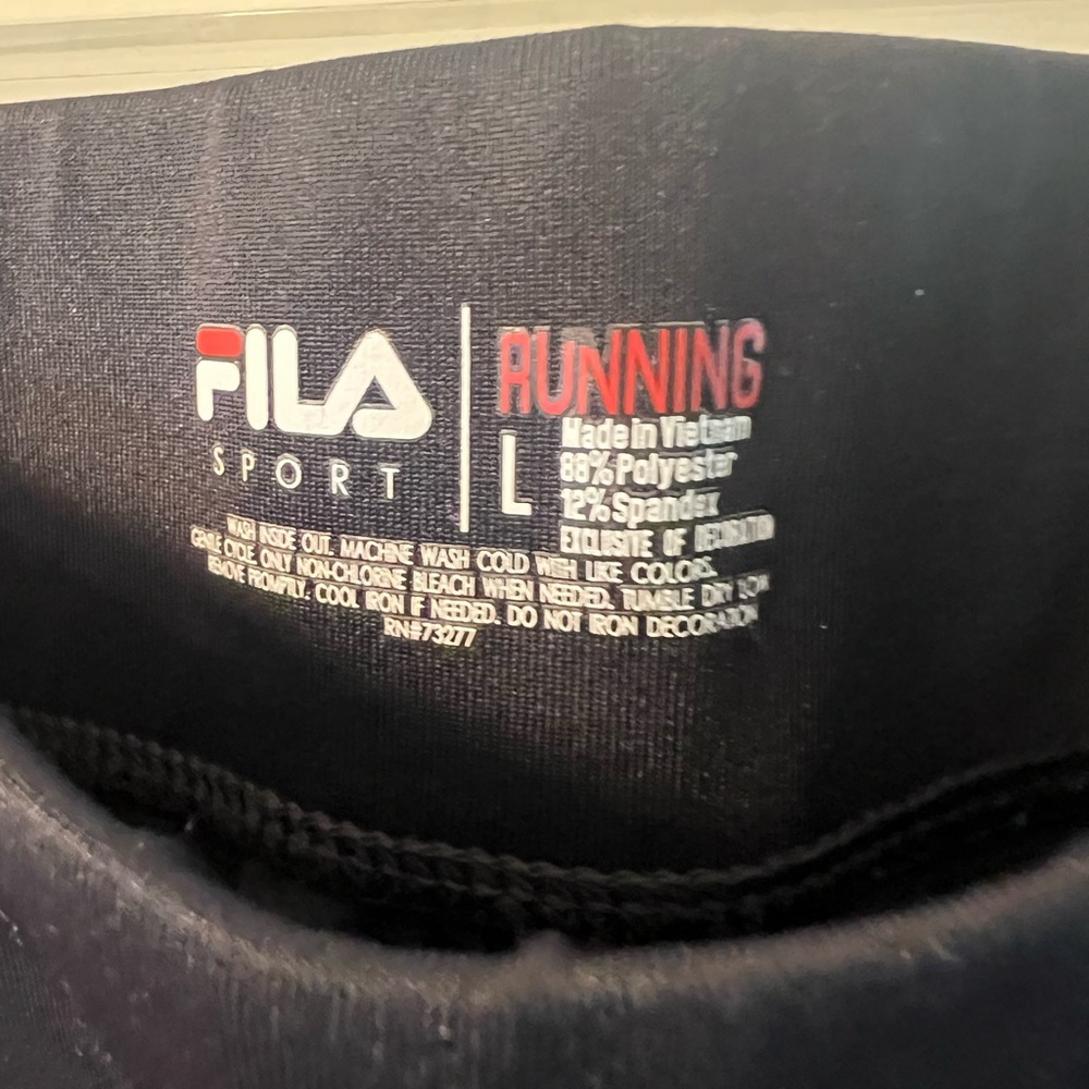 Fila performance running leggings size L - Picture 5 of 7